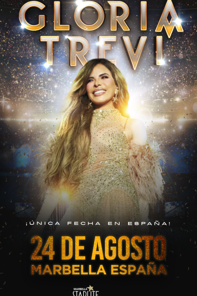 Cartel Marbella Gloria Trevi España